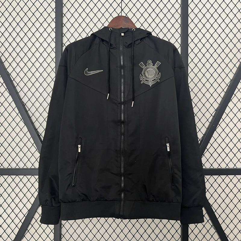 Jaqueta Corta-Vento Corinthians 24/25 Nike - Al Black