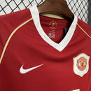 Camisa Retrô Manchester United Home 2006 - Vermelho