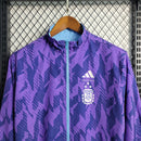 Jaqueta Corta-Vento Dupla face Argentina 23/24 Masculino Adidas - Roxo