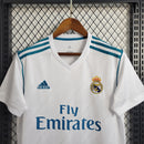 Camisa Retrô Real Madrid Home 17/18 - Branco