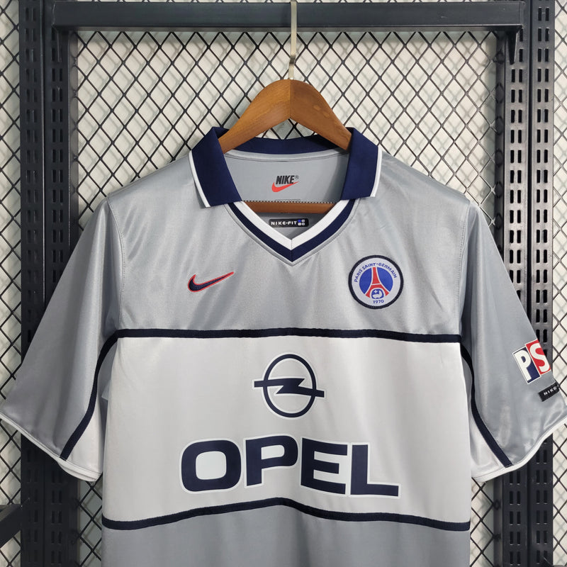 Camisa Retrô PSG Away 2000 - Cinza