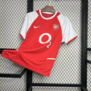 Camisa Retrô Arsenal Home 02/04 - Vermelho