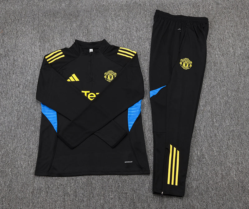 Conjunto Manchester United 25/26 Masculino Adidas - Preto