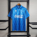 Camisa Cruzeiro Retrô Home I 1994 I Torcedor Finta Masculino - Azul