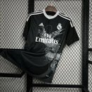 Camisa Retrô Real Madrid Third 14/15 - Preto
