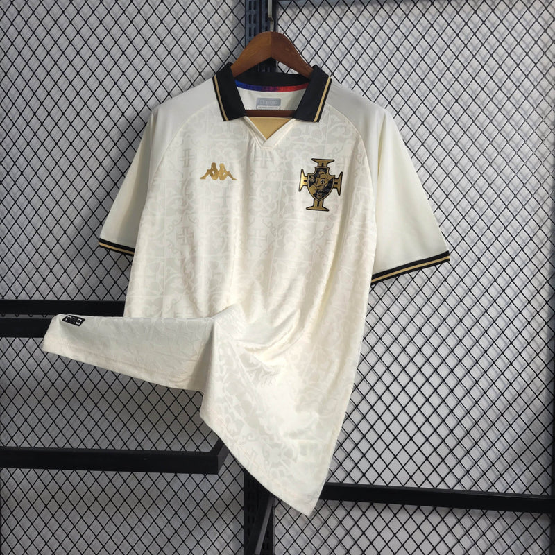 Camisa Vasco da Gama Away III | 22/23 Torcedor Kappa Masculino - Branco