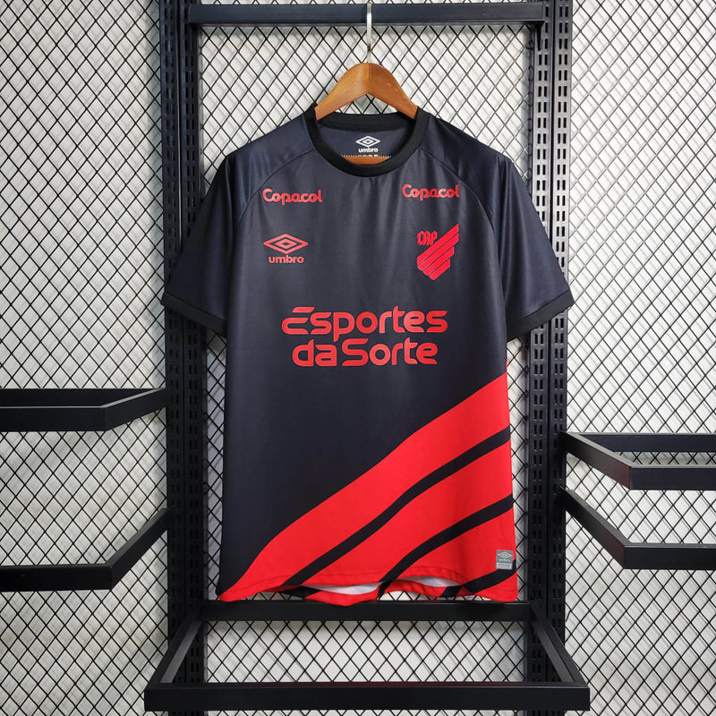Camisa Athletico Paranaense Away I 23/24 Torcedor Umbro Masculino - Preto