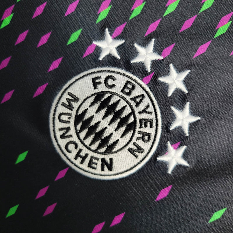 Camisa Bayern Munchen Away II | 23/24 Torcedor Adidas Masculino - Preto e Roxo