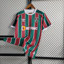 Camisa Fluminense Home I 23/24 Torcedor Umbro Masculino - Vermelho, Verde e Branco