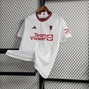 Camisa Manchester United Away III | 23/24 Torcedor Adidas Masculino - Branco