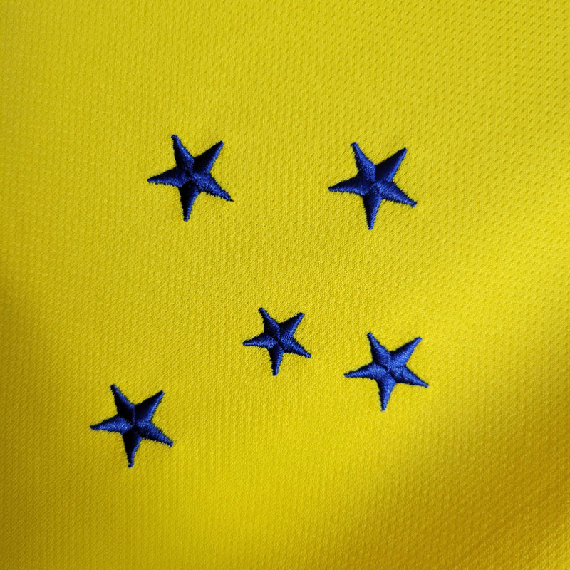 Camisa Cruzeiro Away III 22/23 I Torcedor Adidas Masculino - Amarelo