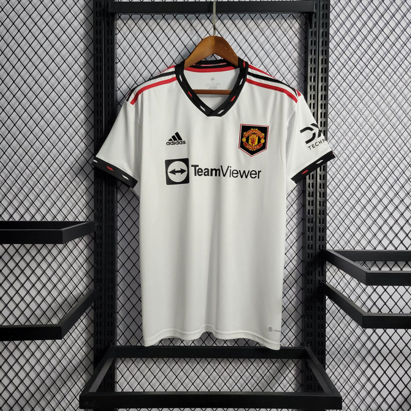 Camisa Manchester United Away II | 22/23 Torcedor Adidas Masculino - Branco