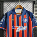 Camisa Bahia Home | 22/23 Torcedor Esquadrão Masculino - Azul e Vermelho