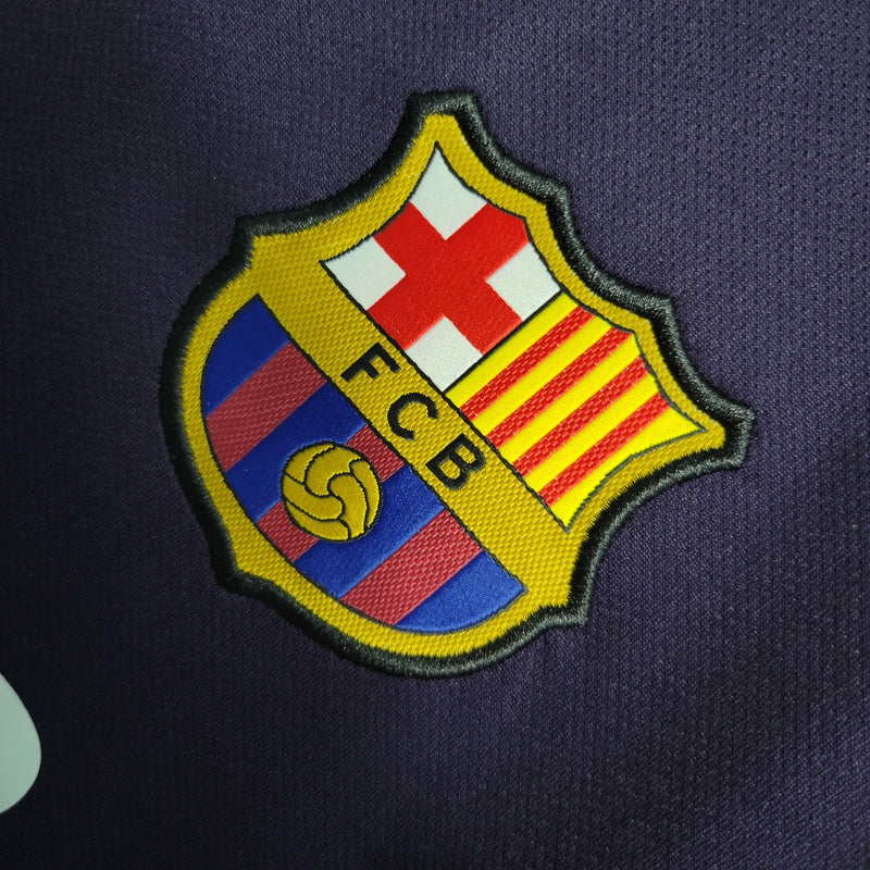 Camisa Barcelona Away 16/17 Retrô - Roxo