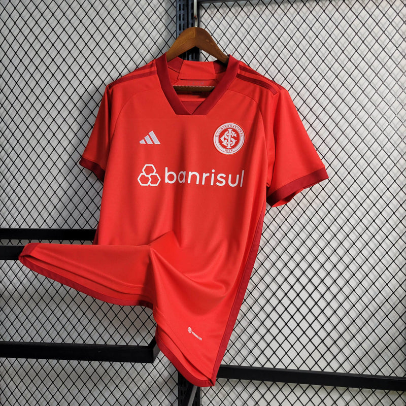 Camisa Internacional Home | 23/24 Torcedor Adidas Masculino - Vermelho