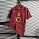 Camisa Arsenal Home 05/06 Retrô - Vinho