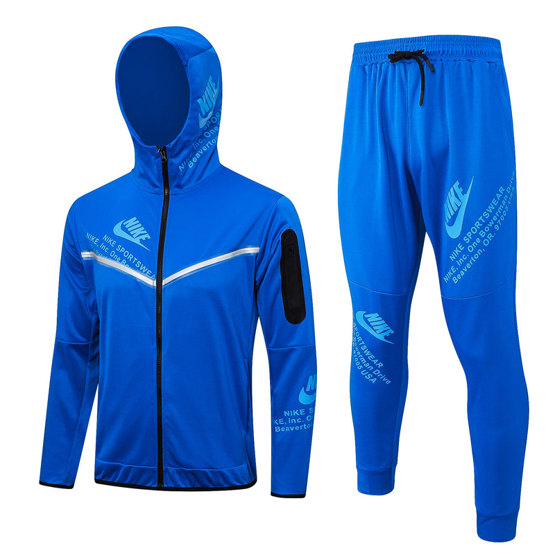 Conjunto Nike: Tech Fleece - All Blue