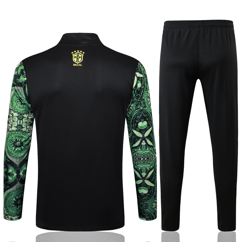 Conjunto Brasil 24/25 Masculino Nike - Verde e Amarelo