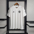 Camisa Flamengo Treino II I 23/24 Torcedor Adidas Masculino - Branco