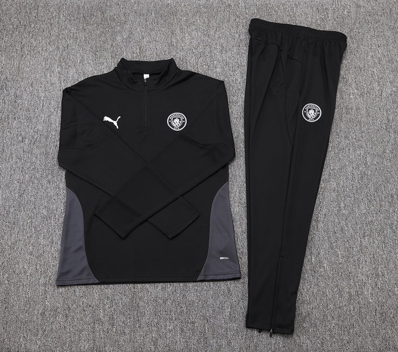 Conjunto Man City 25/26 Masculino Puma - Preto