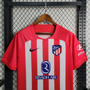 Camisa Atlético de Madrid Home | 23/24 Torcedor Nike Masculino - Vermelho e Branco