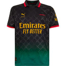 Camisa AC Milan 25/26 Edição Comemorativa - Preto - Versão Torcedor