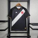 Camisa Vasco da Gama Home I 23/24 Torcedor Kappa Masculino - Preto