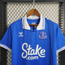 Camisa Everton Home | 23/24 Torcedor Hummel Masculino - Azul