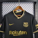Camisa Barcelona Away 20/21 Retrô - Preto