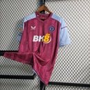 Camisa Aston Villa Home | 23/24 Torcedor Castore Masculino - Bordô