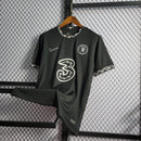 Camisa Chelsea Black Concept | 22/23 Torcedor Nike Masculino - Preto