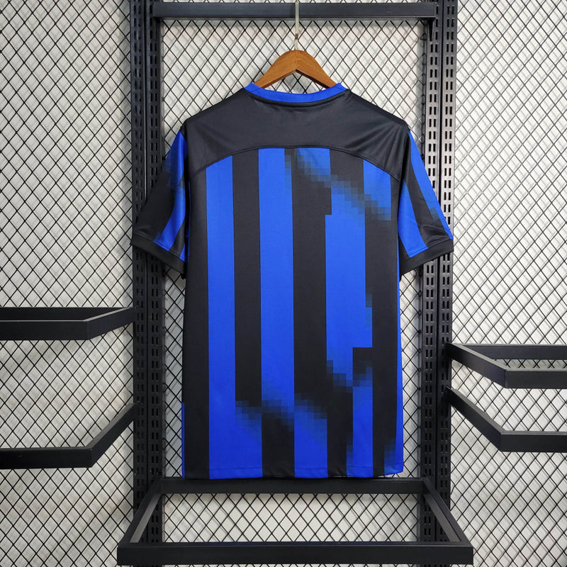 Camisa Inter de Milão Home I 23/24 Torcedor Nike Masculino - Azul e Preto