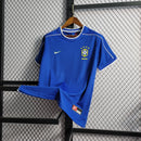 Camisa Brasil Away 1998 Retrô - Azul