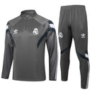 Conjunto Real Madrid 24/25 Masculino Adidas - Cinza