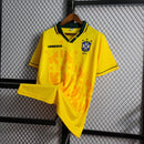 Camisa Brasil Home 93/94 Retrô - Amarelo