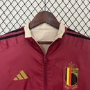 Jaqueta Corta-Vento Belgica Dupla-Face 24/25 Masculino Adidas - Vinho
