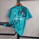 Camisa Retrô Real Madrid Third 17/18 - Azul