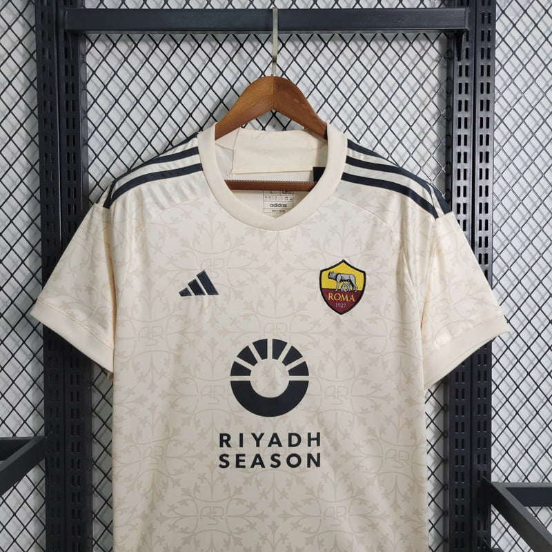 Camisa Roma Away II | 23/24 Torcedor Adidas Masculino - Branco