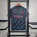 Camisa Manchester City Away III | 24/24 Torcedor Puma Masculino - Preto Azul
