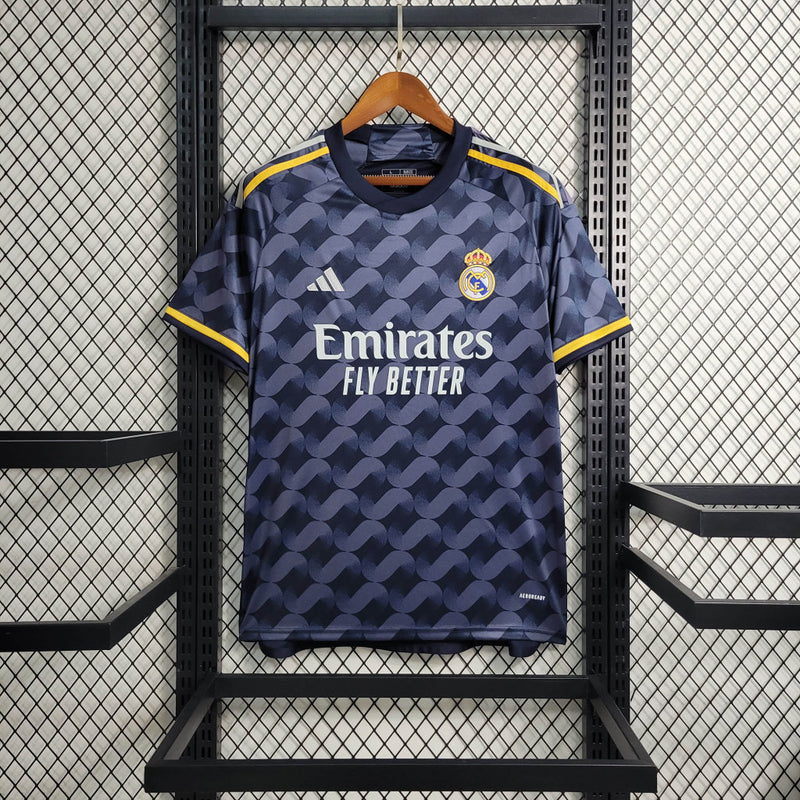 Camisa Real Madrid Away II | 23/24 Torcedor Adidas Masculino - Azul