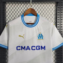 Camisa Olympique Marseille Home | 23/24 Torcedor Puma Masculino - Branco