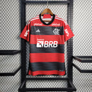 Camisa Flamengo Home | 23/24 Torcedor Adidas Masculino - Vermelho e Preto