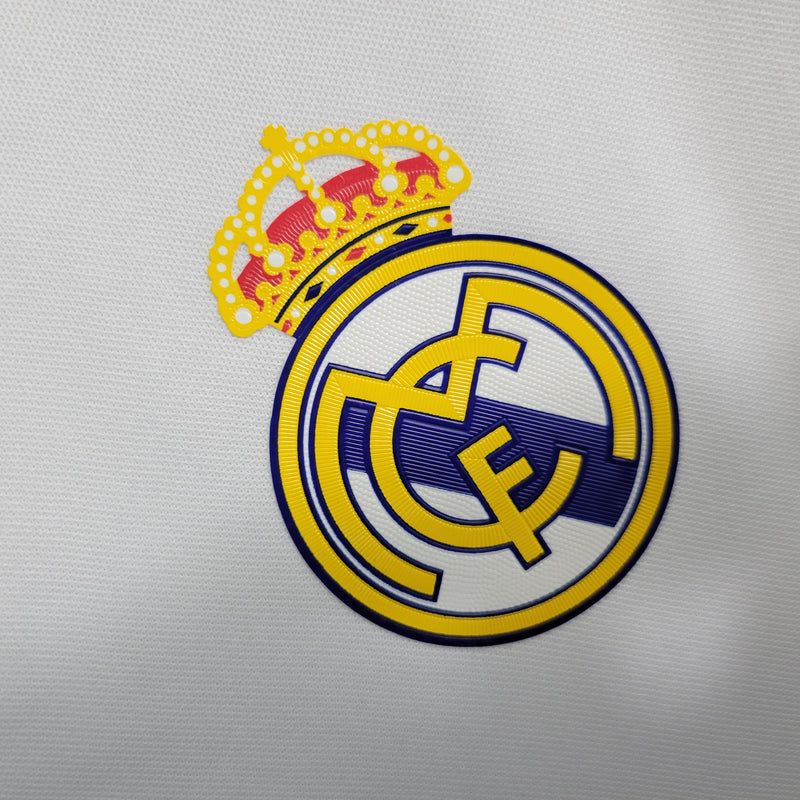 Camisa Retrô Real Madrid Home 16/17 - Branco