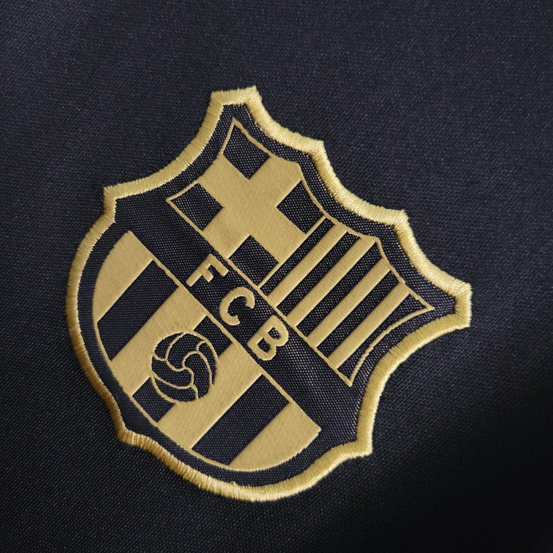 Camisa Barcelona Away II | 20/21 Torcedor Nike Masculino - Preto e Dourado