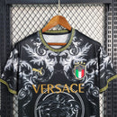 Camisa Itália Edição Especial Versace | 23/24 Torcedor Puma Masculino - Preto