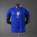 Camisa Croacia Away | 25/26 Versão Jogador Nike Masculino - Azul