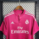 Camisa Retrô Real Madrid Away 14/15 - Rosa