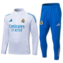 Conjunto Real Madrid 25/26 Masculino Adidas - Branco e Azul