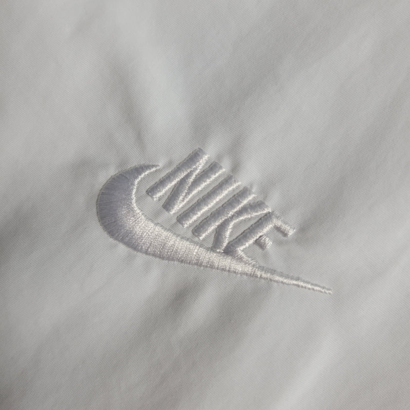 Jaqueta Corta-Vento Nike Big Swoosh - Branco