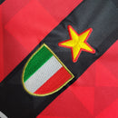 Camisa Retrô AC Milan Home 93/94 - Vermelho+Preto